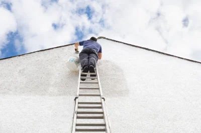 Peinture extérieure à Entrammes — façades et ravalement